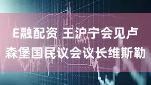 E融配资 王沪宁会见卢森堡国民议会议长维斯勒